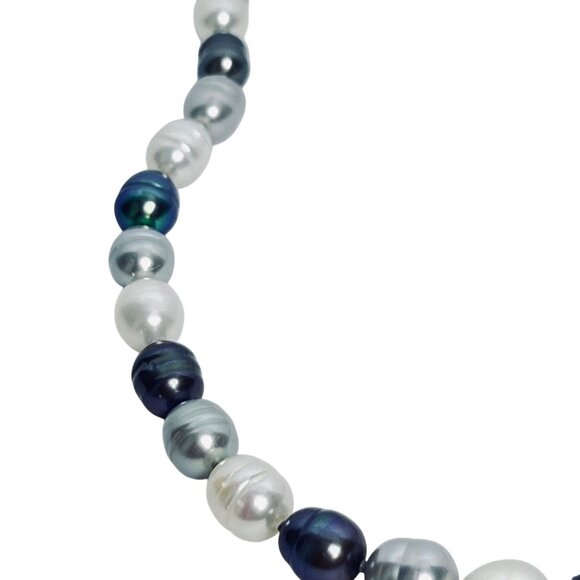 Honora Multi Colored Graduated Cultured Freshwater Pearl Necklace 20" (6032-1-2) - Picture 9 of 10